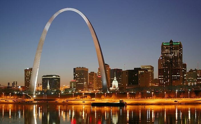 St. Louis Missouri Gateway Arch