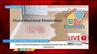 'Video thumbnail for Low flood insurance coverage worrying as climate crisis advances'