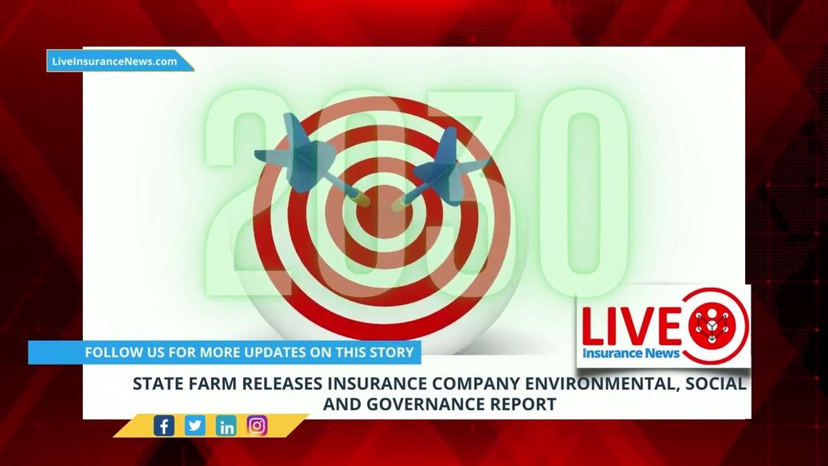 'Video thumbnail for Spanish Version - Insurance News for State Farm Environmental, Social and Governance Report'
