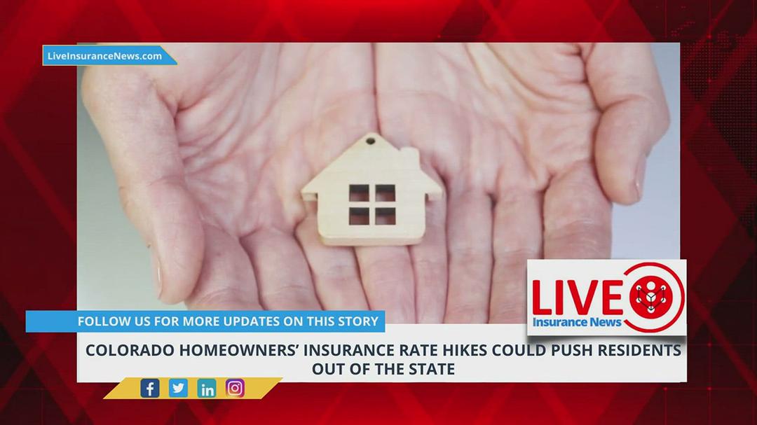 'Video thumbnail for Colorado homeowners’ insurance rate hikes could push residents out of the state'