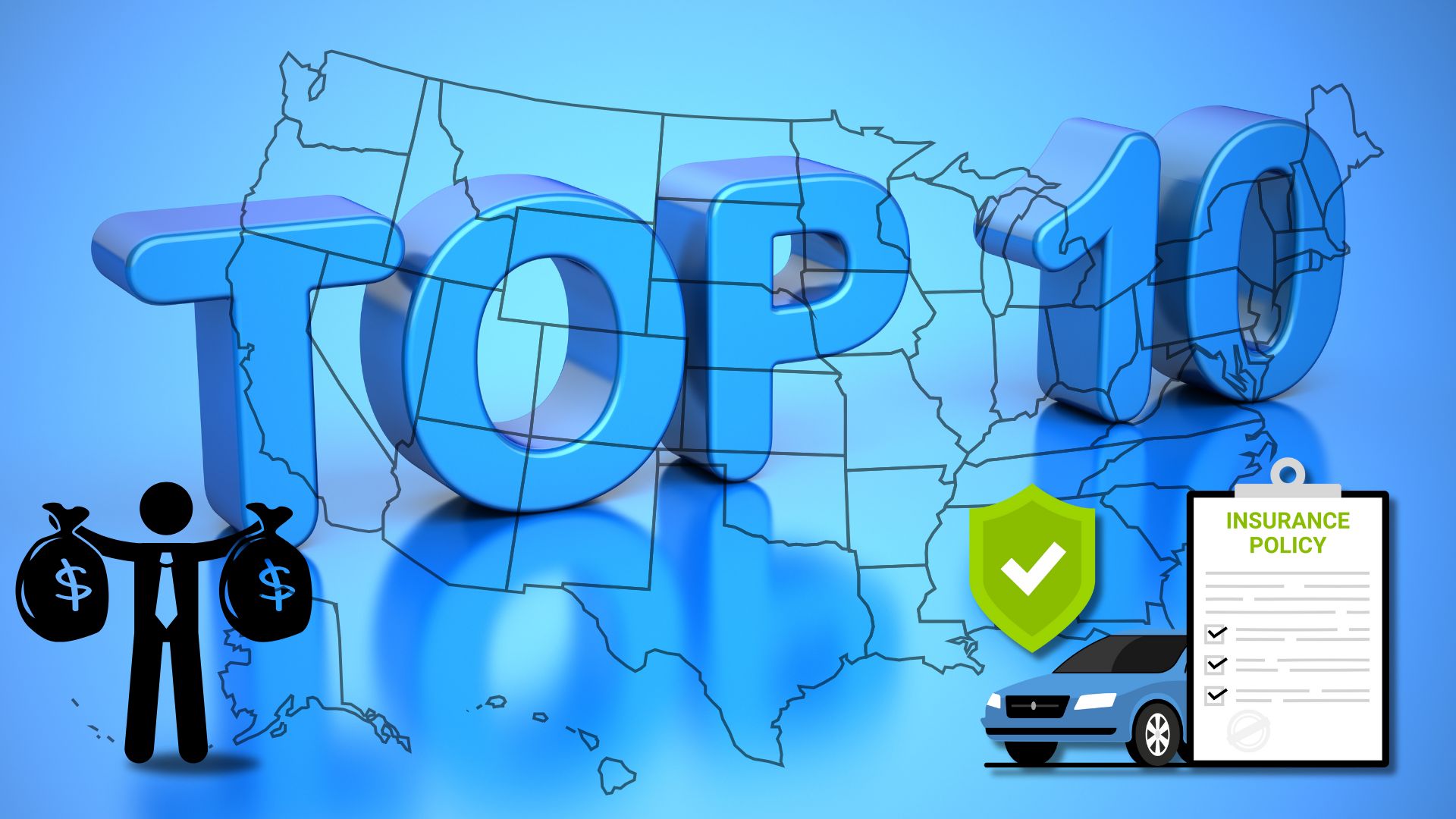 Most Expensive States for Car Insurance